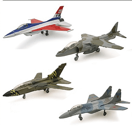 7" MILITARY FIGHTER PLANE MODEL KIT - Image 3