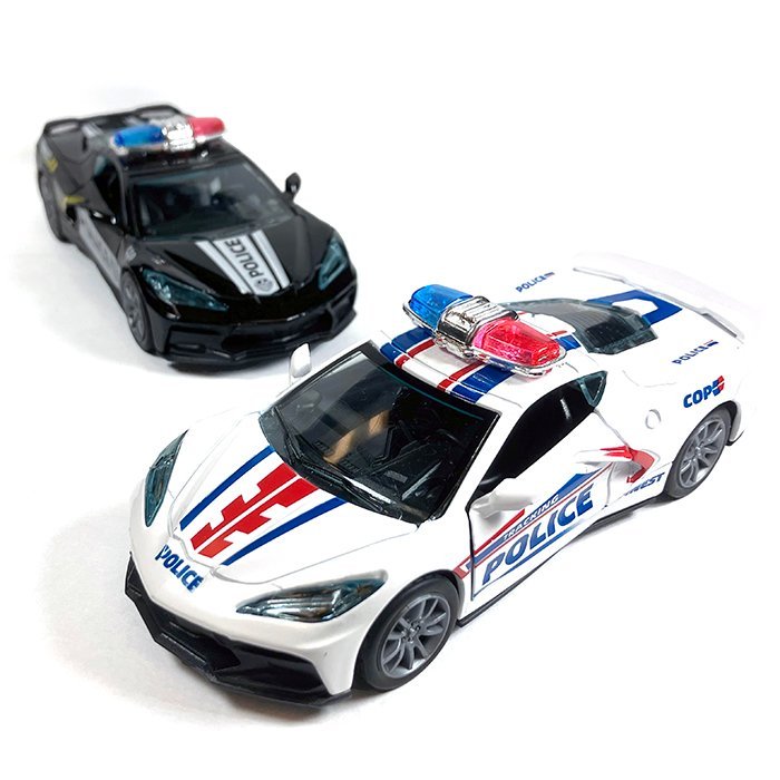 239c.jpg 5"DIE CAST POLICE CAR - Image 1
