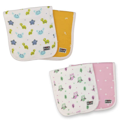 Premium Muslin Cotton Burp Cloth - Image 4