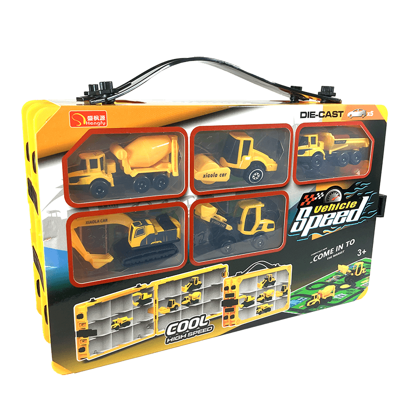 F9VIP-126-1.png CONSTRUCTION TRUCKS WITH STORAGE CASE - Image 1