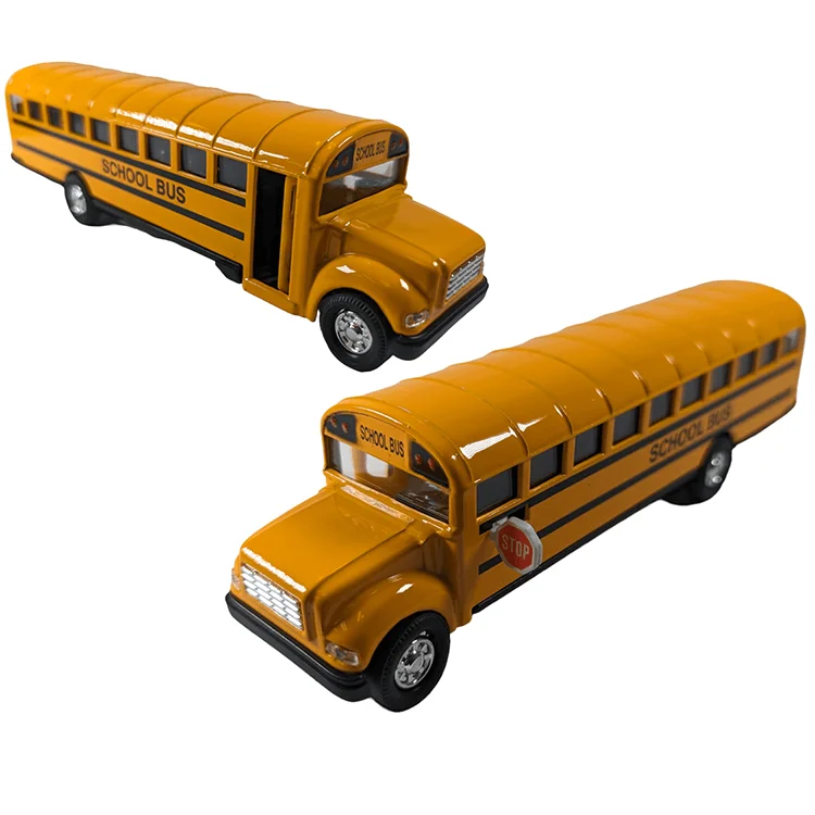 PXL_20230928_192349827-PhotoRoom-1 7" DIE CAST SUPER YELLOW SCHOOL BUS - Image 1