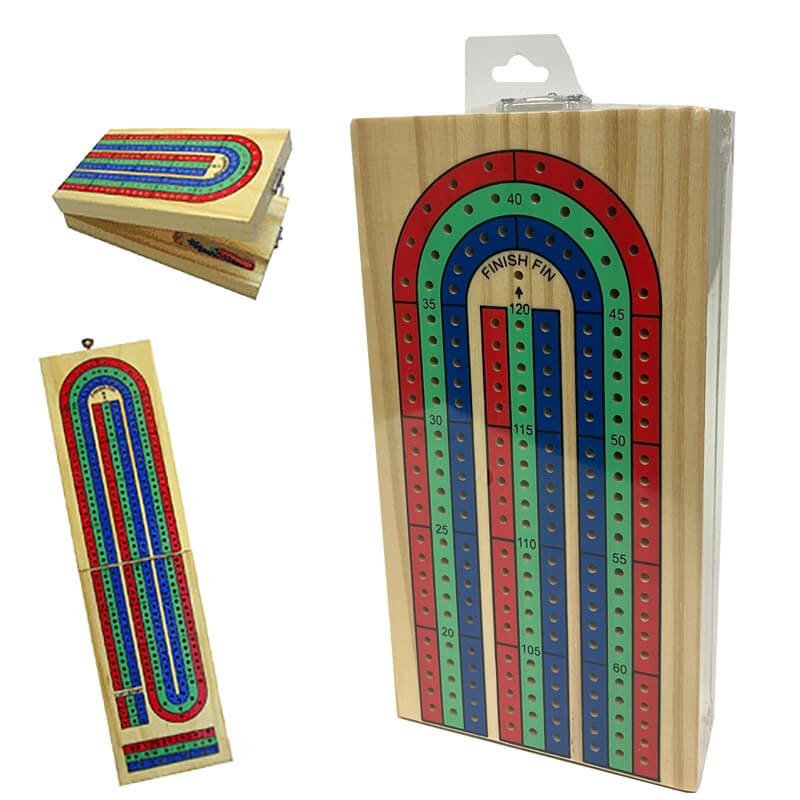 V6PCB119-M-1.jpg SOLID FOLDABLE CRIBBAGE - Image 1