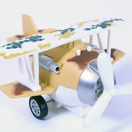 4" ALLOY BI-PLANE WITH LIGHT AND SOUND - Image 3
