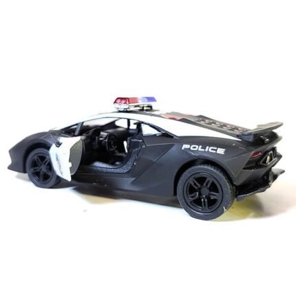 5" DIE CAST LAMBORGHINI POLICE CAR - Image 3